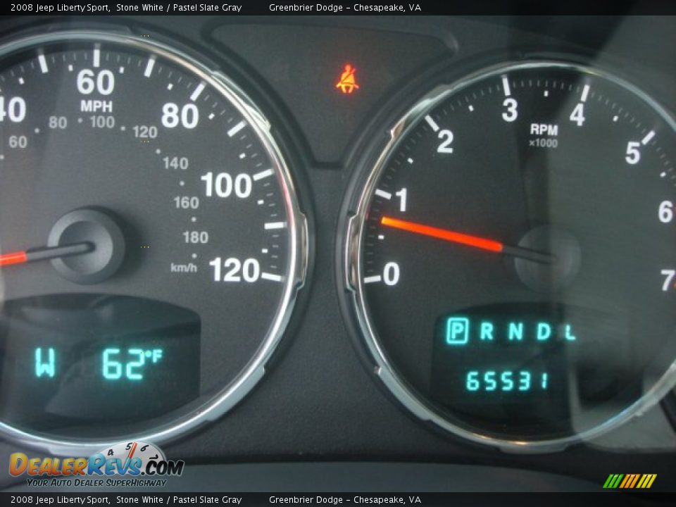 2008 Jeep Liberty Sport Stone White / Pastel Slate Gray Photo #16