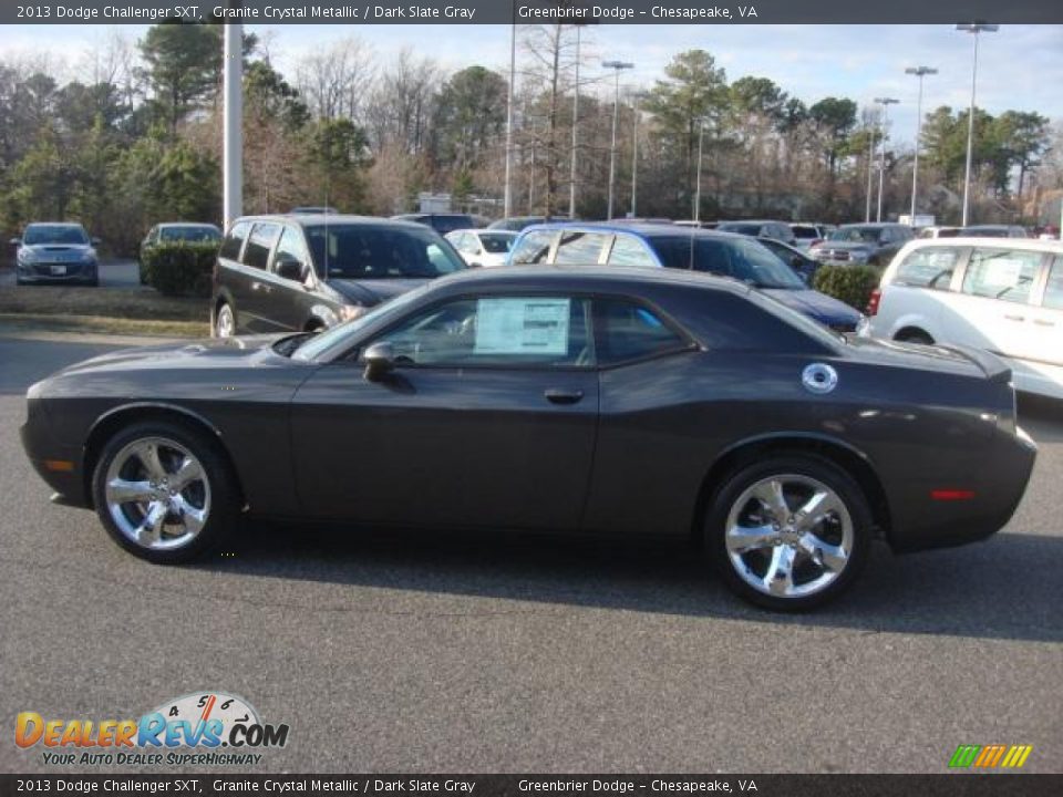 2013 Dodge Challenger SXT Granite Crystal Metallic / Dark Slate Gray Photo #2