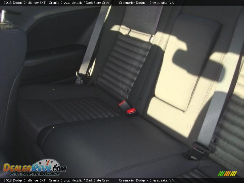 2013 Dodge Challenger SXT Granite Crystal Metallic / Dark Slate Gray Photo #8