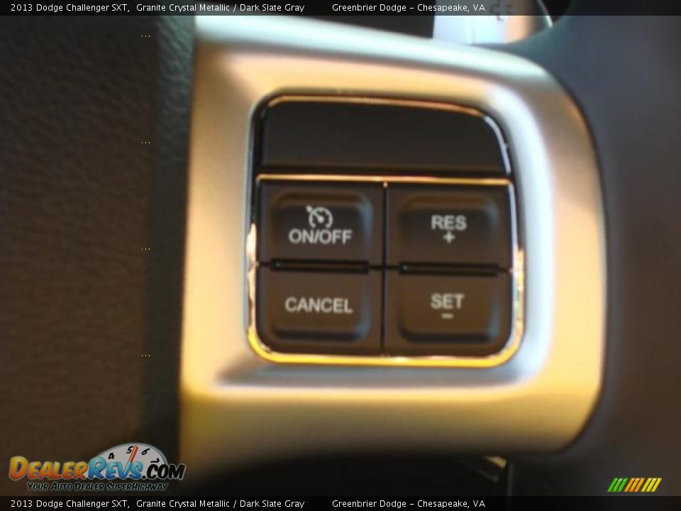 2013 Dodge Challenger SXT Granite Crystal Metallic / Dark Slate Gray Photo #11