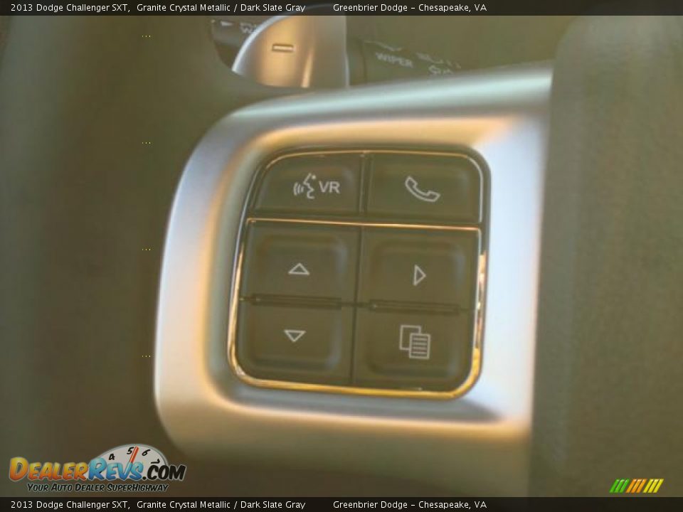 2013 Dodge Challenger SXT Granite Crystal Metallic / Dark Slate Gray Photo #12