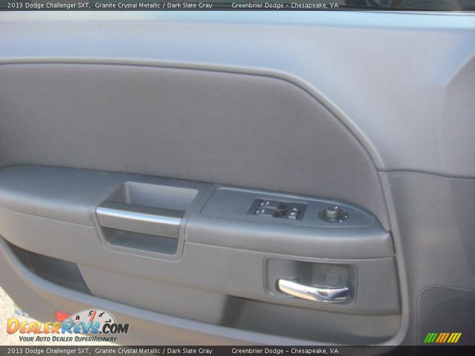 2013 Dodge Challenger SXT Granite Crystal Metallic / Dark Slate Gray Photo #13