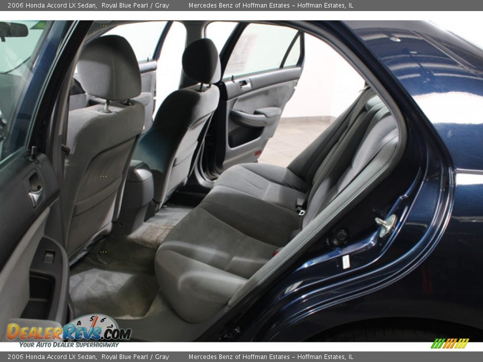 2006 Honda Accord LX Sedan Royal Blue Pearl / Gray Photo #19