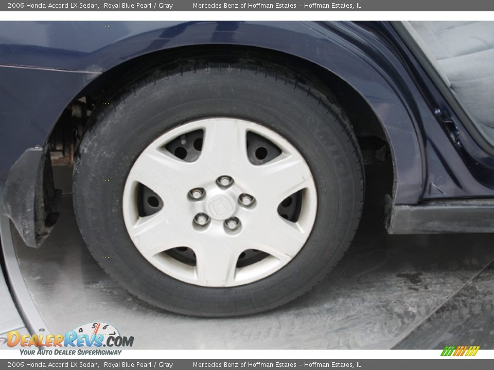 2006 Honda Accord LX Sedan Royal Blue Pearl / Gray Photo #27