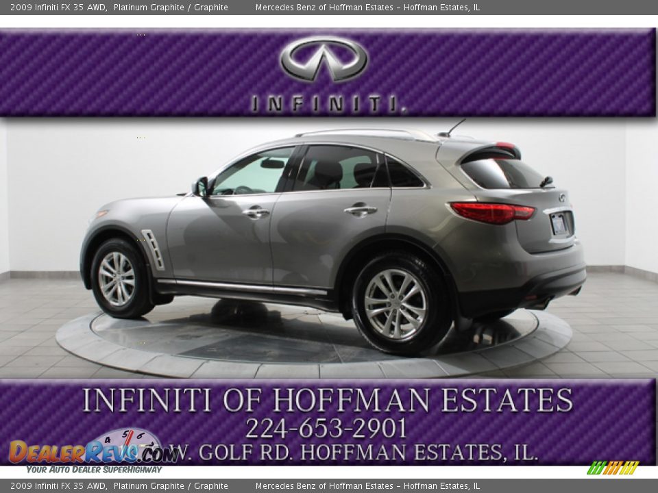 2009 Infiniti FX 35 AWD Platinum Graphite / Graphite Photo #5