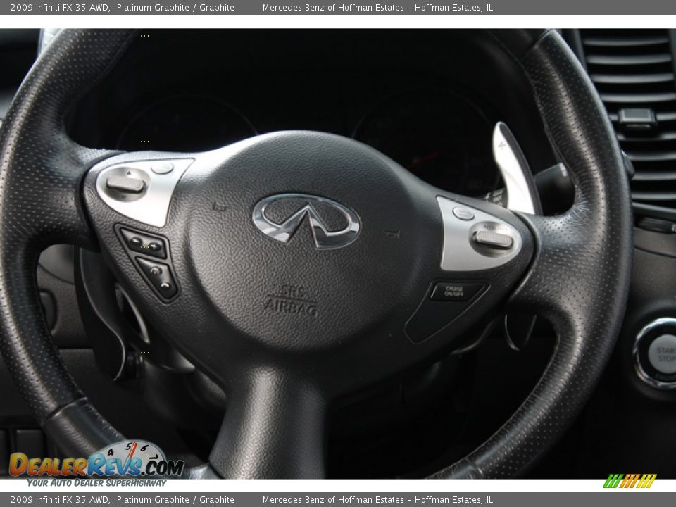 2009 Infiniti FX 35 AWD Platinum Graphite / Graphite Photo #7