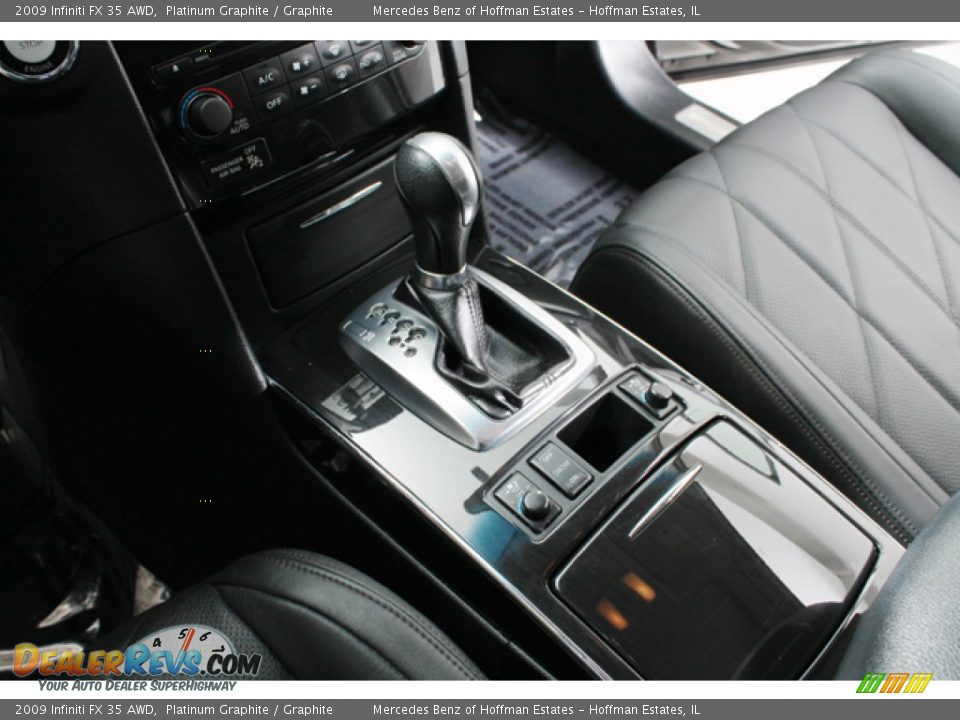 2009 Infiniti FX 35 AWD Platinum Graphite / Graphite Photo #12