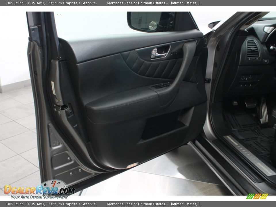 2009 Infiniti FX 35 AWD Platinum Graphite / Graphite Photo #16