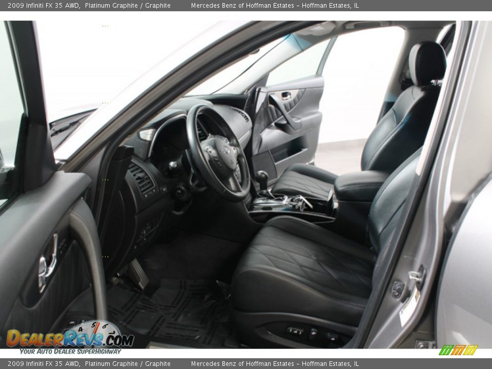 2009 Infiniti FX 35 AWD Platinum Graphite / Graphite Photo #18