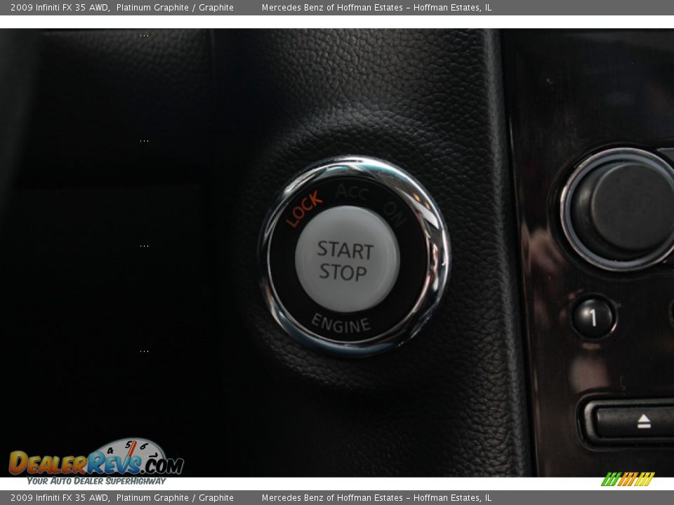 2009 Infiniti FX 35 AWD Platinum Graphite / Graphite Photo #21