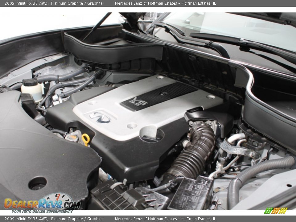 2009 Infiniti FX 35 AWD Platinum Graphite / Graphite Photo #25