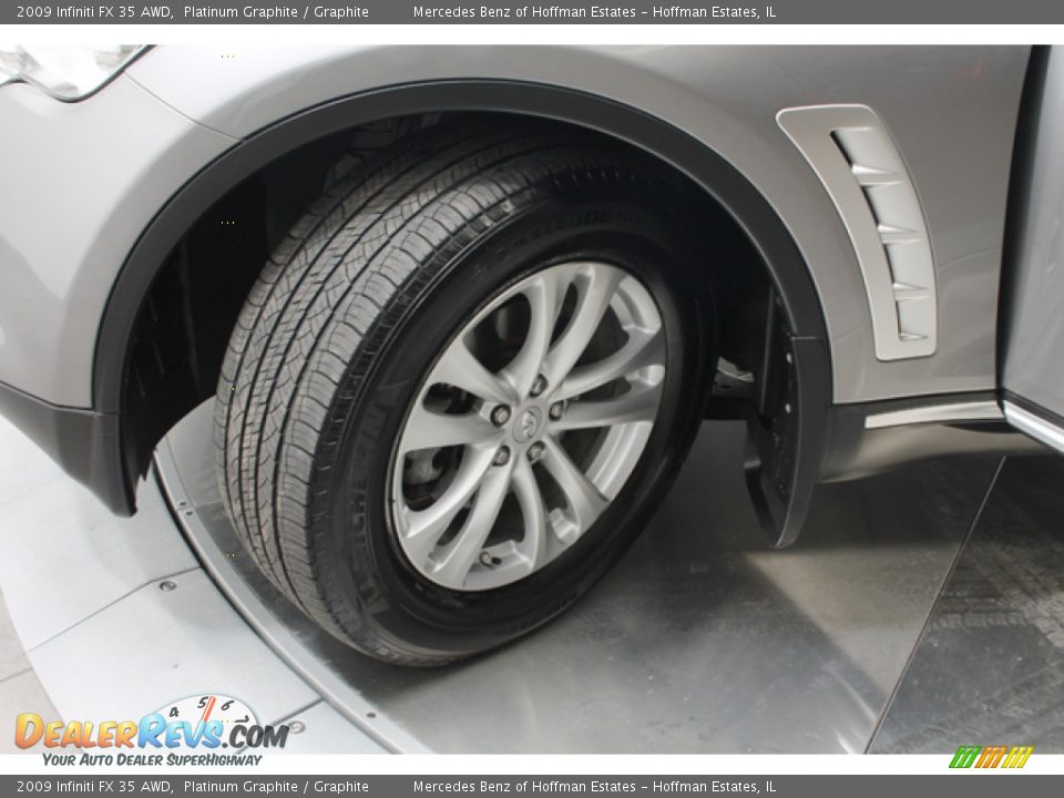 2009 Infiniti FX 35 AWD Platinum Graphite / Graphite Photo #27