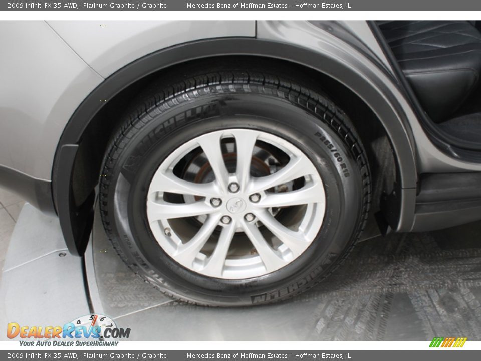 2009 Infiniti FX 35 AWD Platinum Graphite / Graphite Photo #29