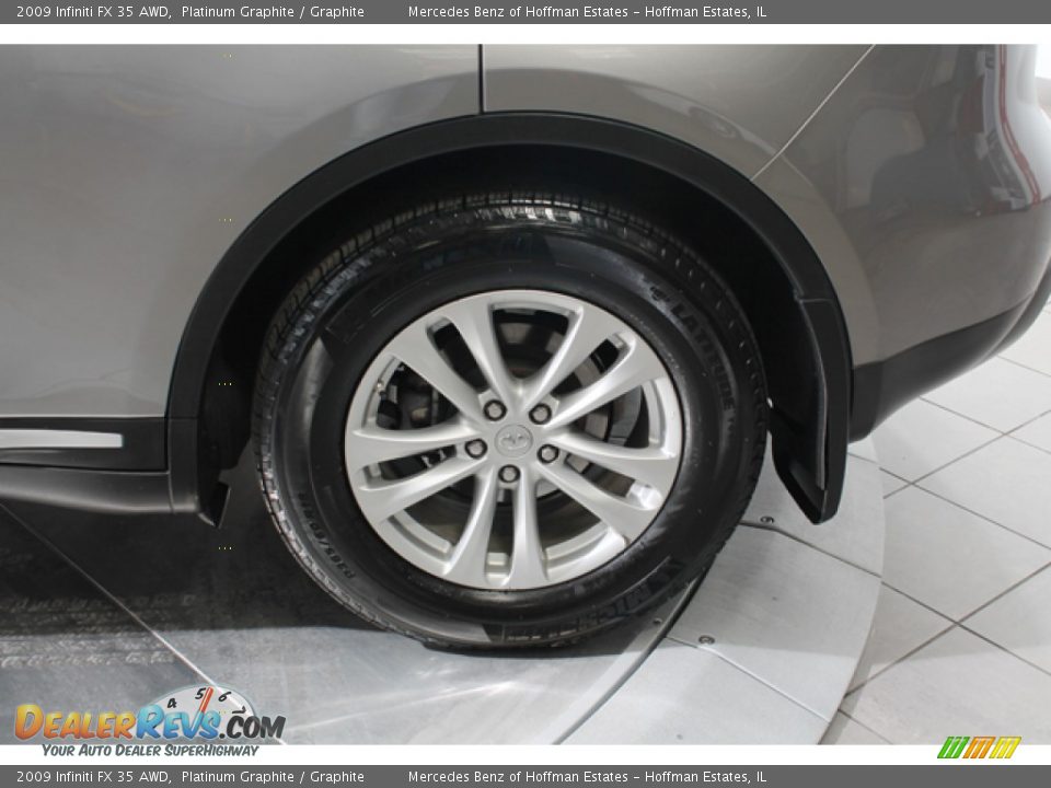 2009 Infiniti FX 35 AWD Platinum Graphite / Graphite Photo #30