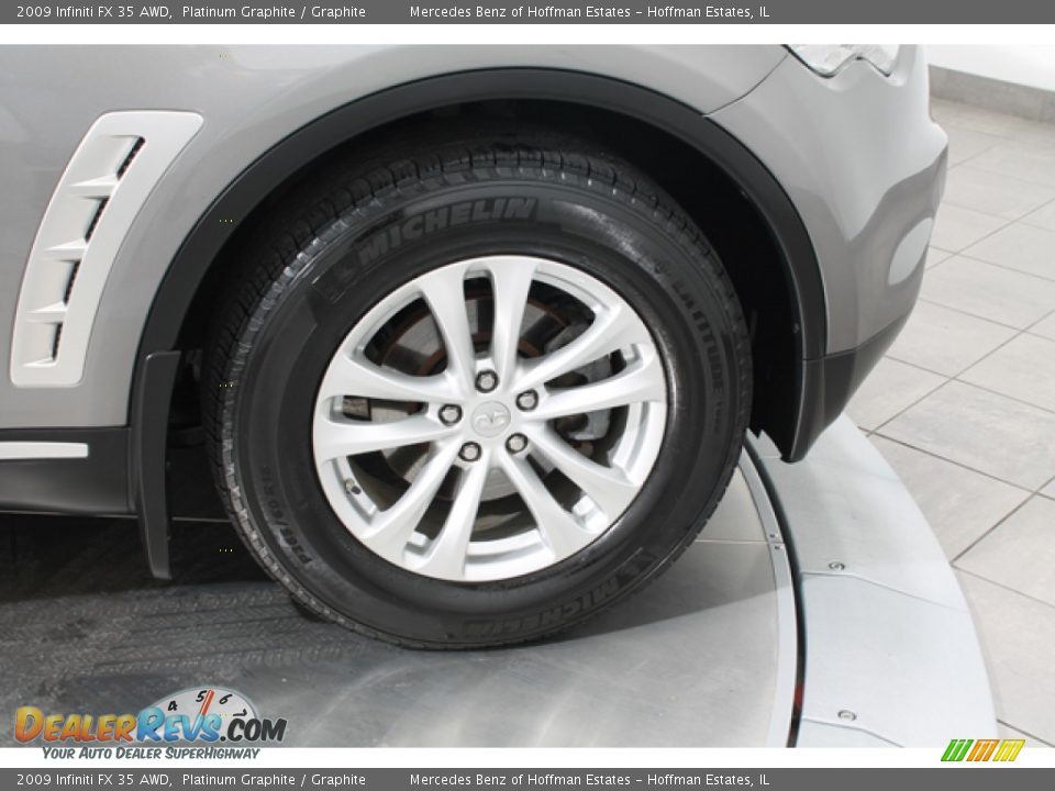 2009 Infiniti FX 35 AWD Platinum Graphite / Graphite Photo #31