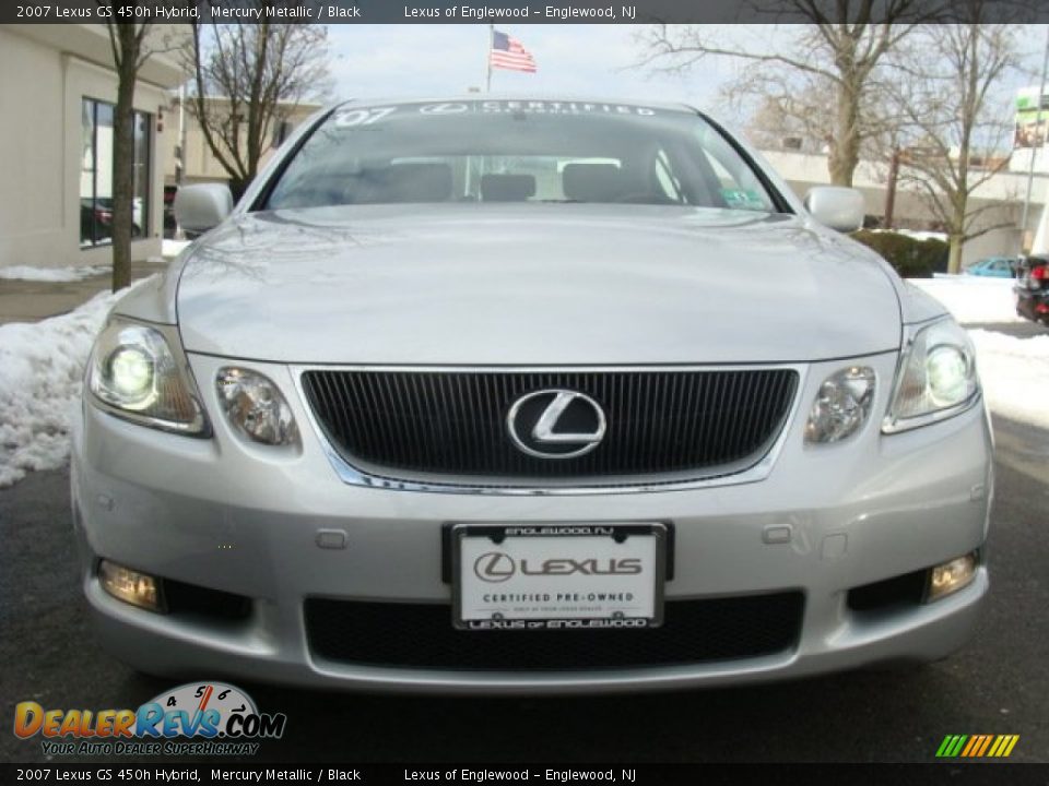 2007 Lexus GS 450h Hybrid Mercury Metallic / Black Photo #2