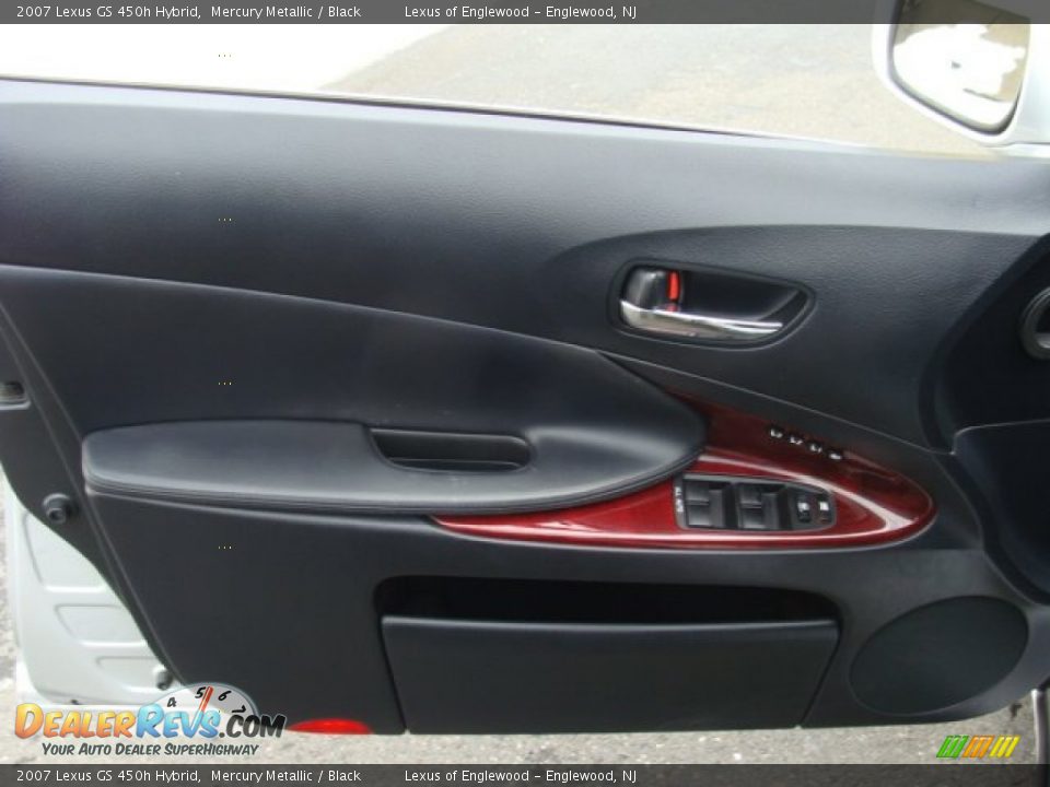 2007 Lexus GS 450h Hybrid Mercury Metallic / Black Photo #6