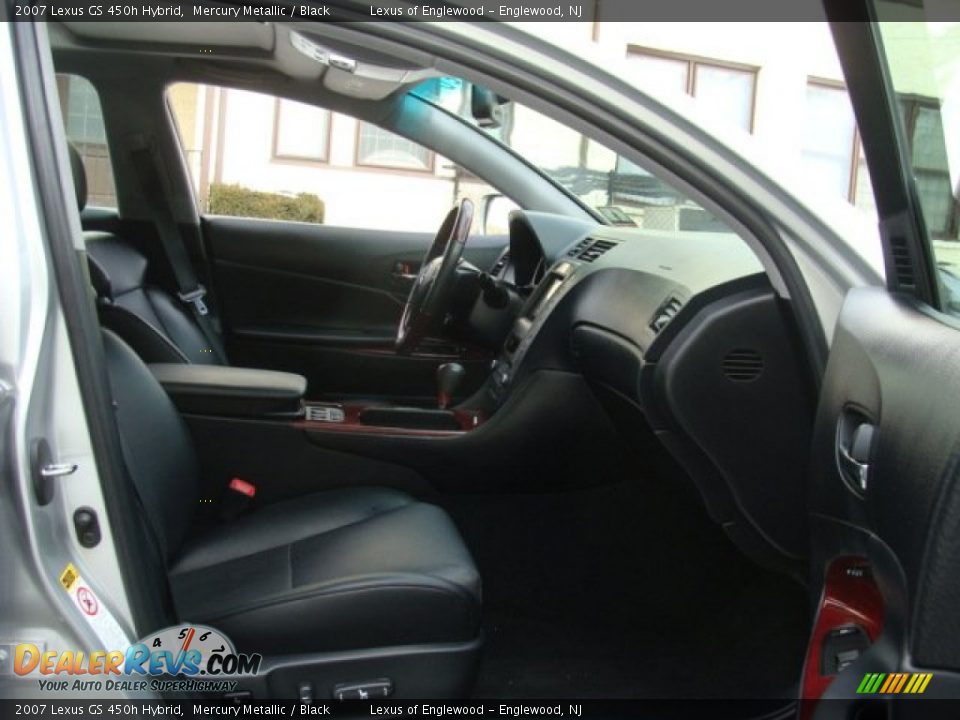 2007 Lexus GS 450h Hybrid Mercury Metallic / Black Photo #8