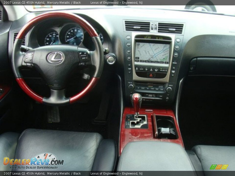 2007 Lexus GS 450h Hybrid Mercury Metallic / Black Photo #9