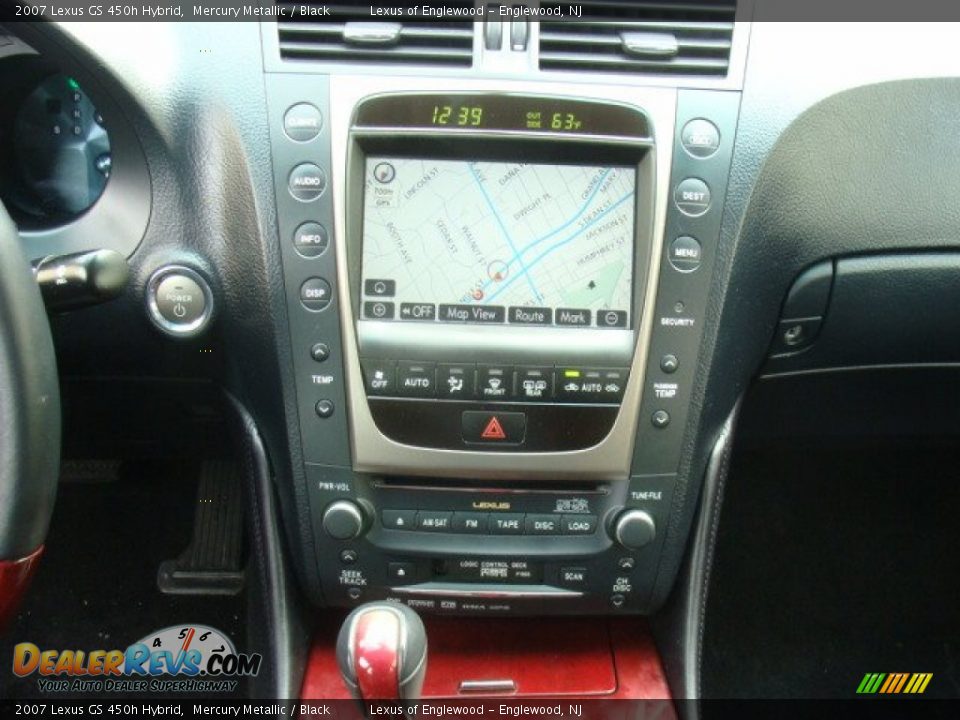 2007 Lexus GS 450h Hybrid Mercury Metallic / Black Photo #11