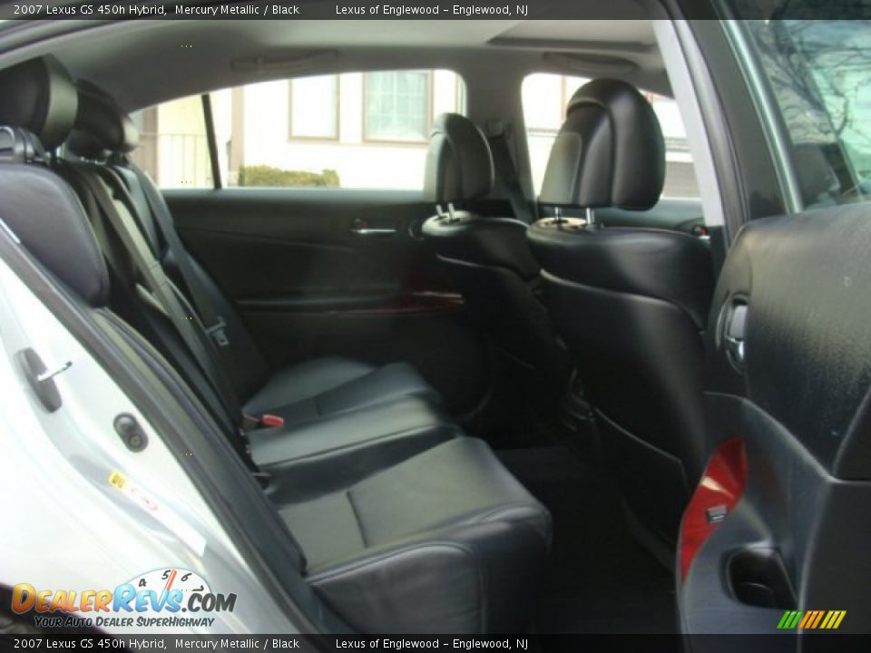 2007 Lexus GS 450h Hybrid Mercury Metallic / Black Photo #12