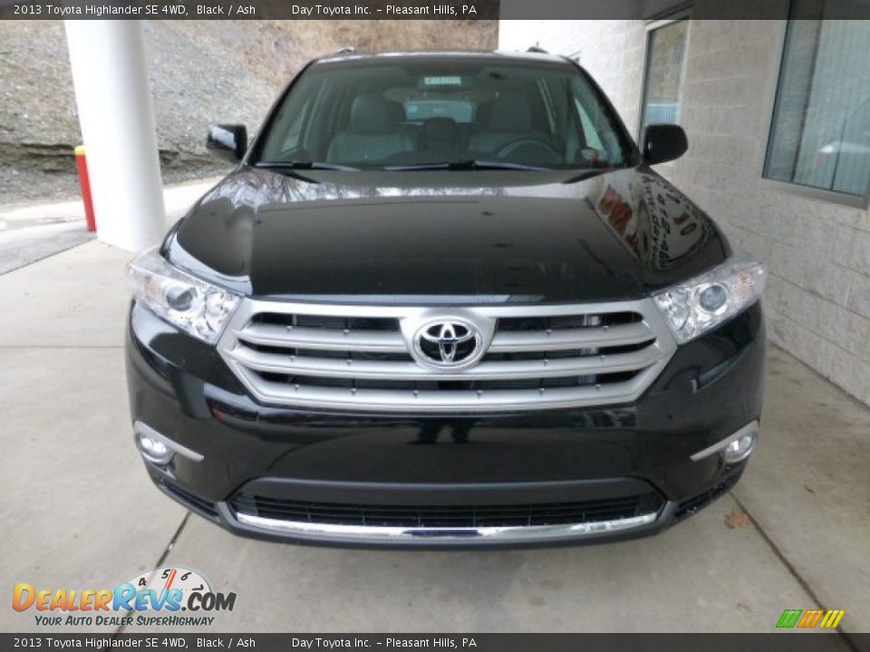 2013 Toyota Highlander SE 4WD Black / Ash Photo #6