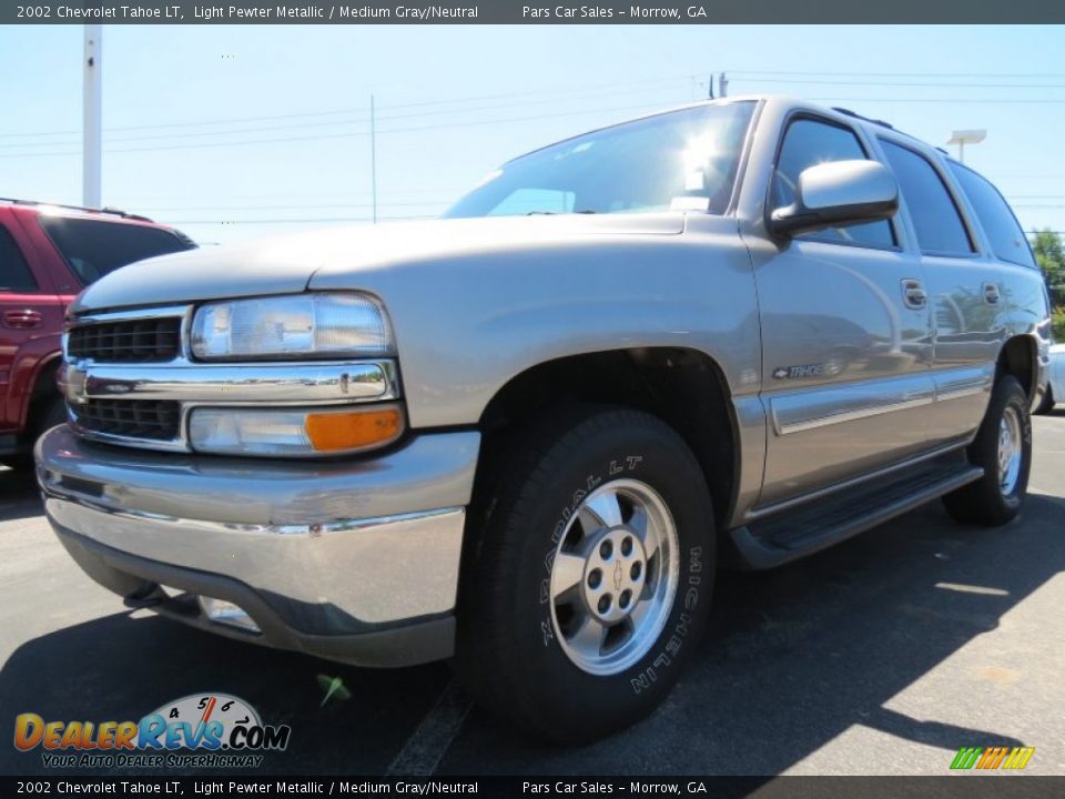 2002 Chevrolet Tahoe LT Light Pewter Metallic / Medium Gray/Neutral Photo #1
