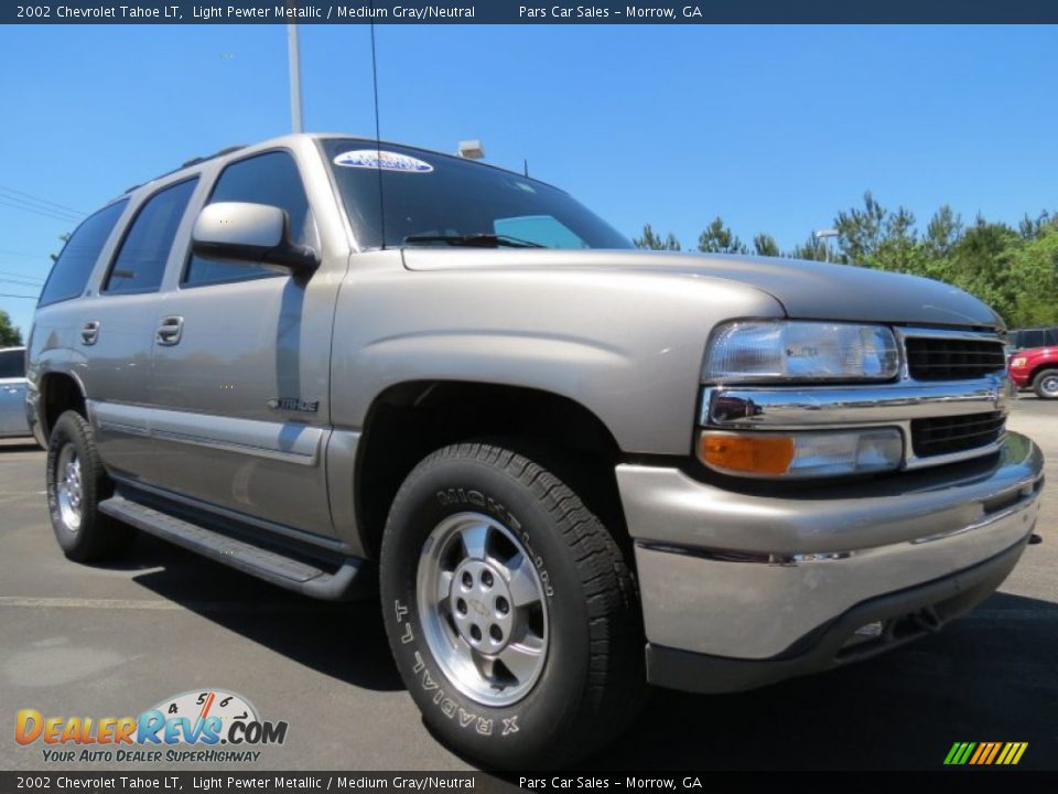2002 Chevrolet Tahoe LT Light Pewter Metallic / Medium Gray/Neutral Photo #4