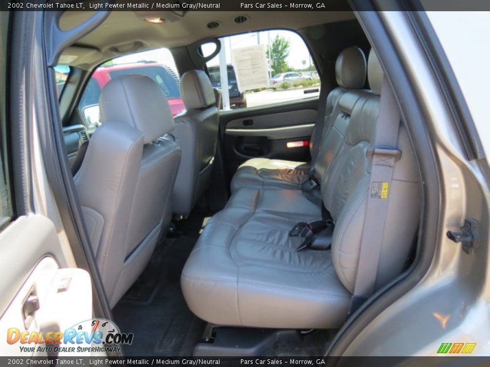 2002 Chevrolet Tahoe LT Light Pewter Metallic / Medium Gray/Neutral Photo #8