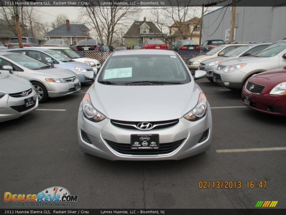 2011 Hyundai Elantra GLS Radiant Silver / Gray Photo #1