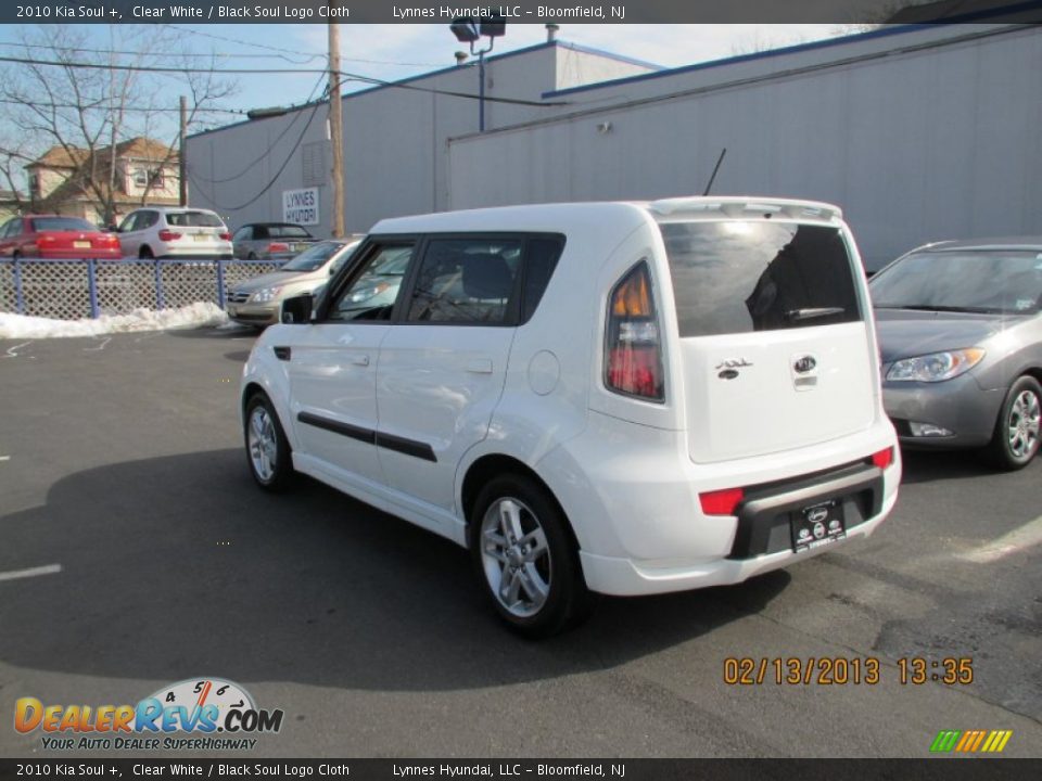 2010 Kia Soul + Clear White / Black Soul Logo Cloth Photo #4