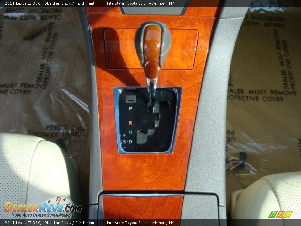 2011 Lexus ES 350 Obsidian Black / Parchment Photo #18