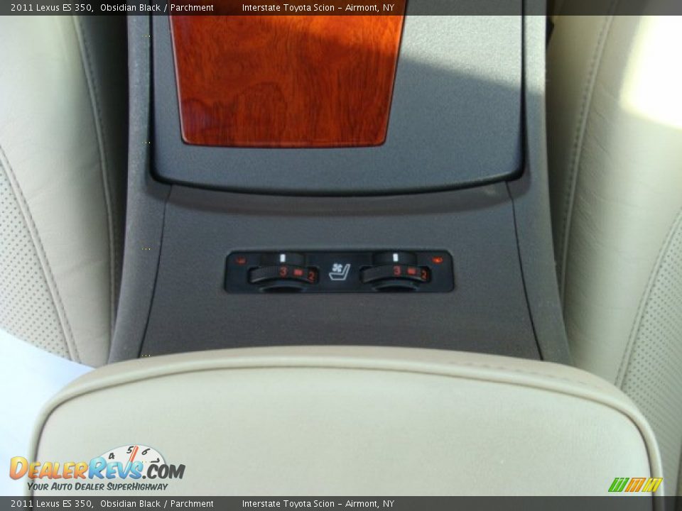 2011 Lexus ES 350 Obsidian Black / Parchment Photo #19