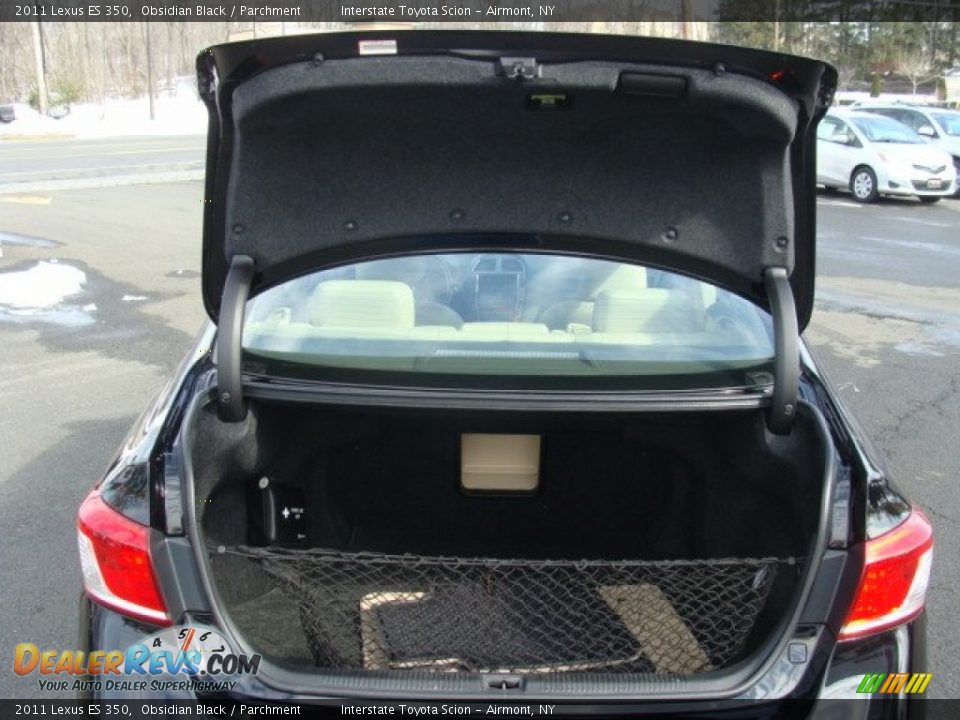 2011 Lexus ES 350 Obsidian Black / Parchment Photo #21