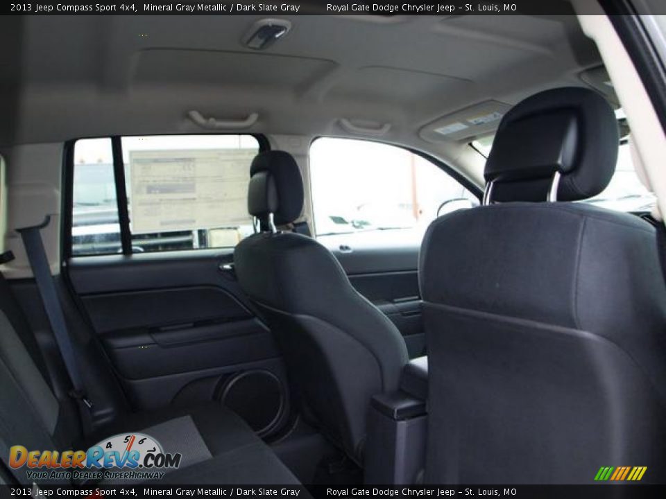 2013 Jeep Compass Sport 4x4 Mineral Gray Metallic / Dark Slate Gray Photo #4