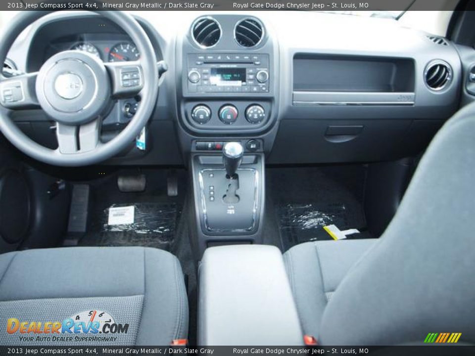 2013 Jeep Compass Sport 4x4 Mineral Gray Metallic / Dark Slate Gray Photo #5