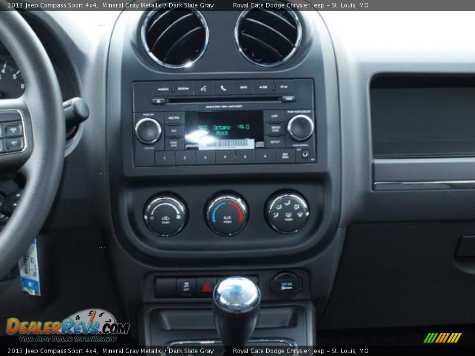2013 Jeep Compass Sport 4x4 Mineral Gray Metallic / Dark Slate Gray Photo #6