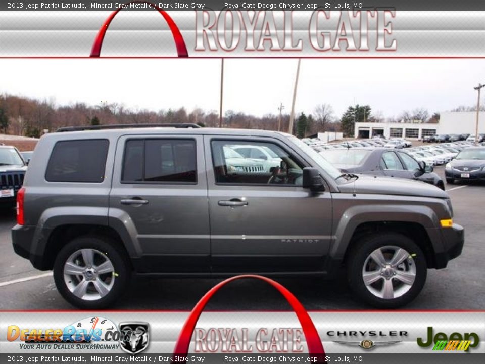 2013 Jeep Patriot Latitude Mineral Gray Metallic / Dark Slate Gray Photo #1