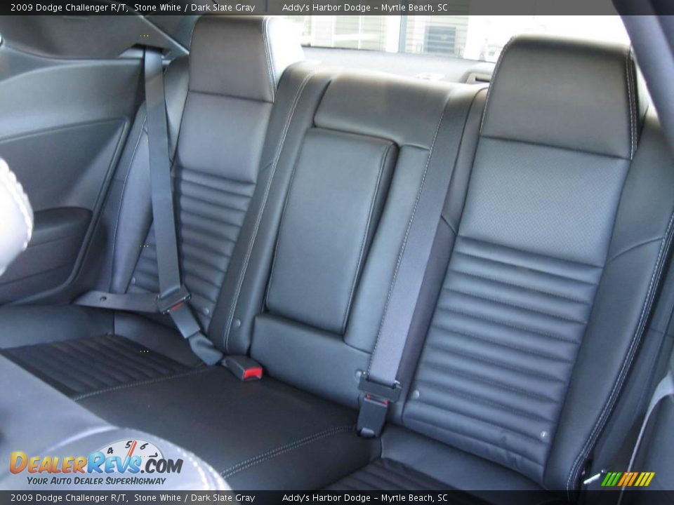 2009 Dodge Challenger R/T Stone White / Dark Slate Gray Photo #6