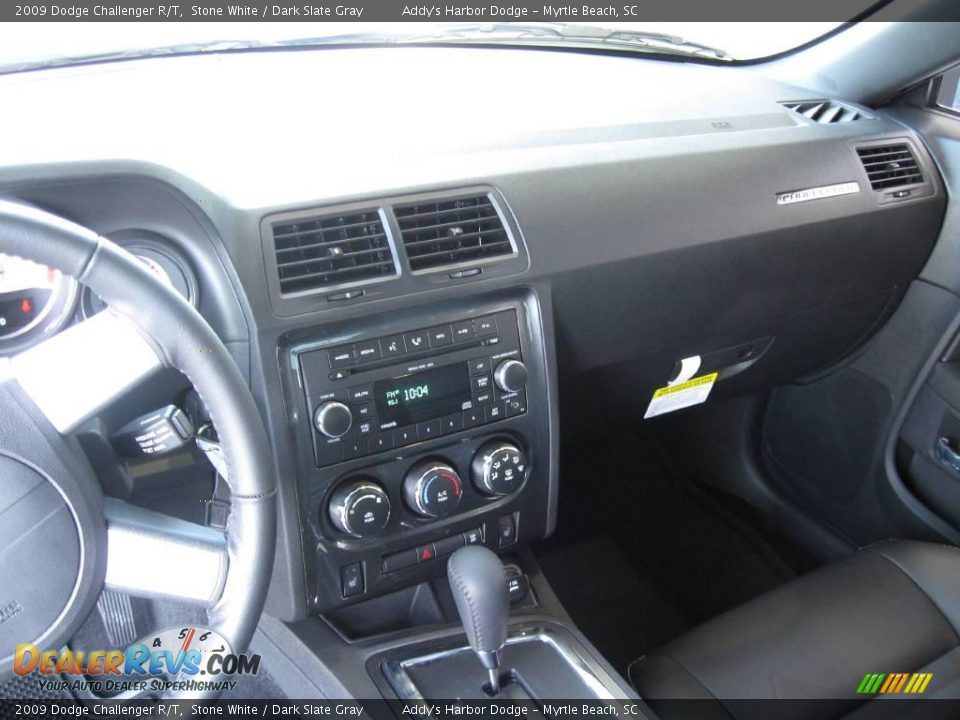 2009 Dodge Challenger R/T Stone White / Dark Slate Gray Photo #8