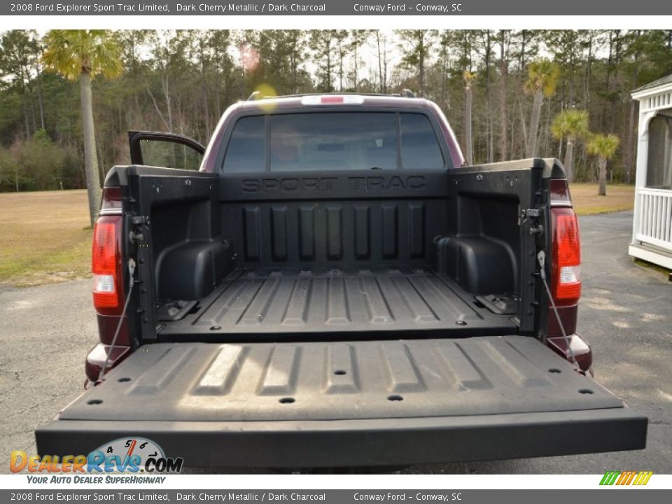 2008 Ford Explorer Sport Trac Limited Dark Cherry Metallic / Dark Charcoal Photo #15