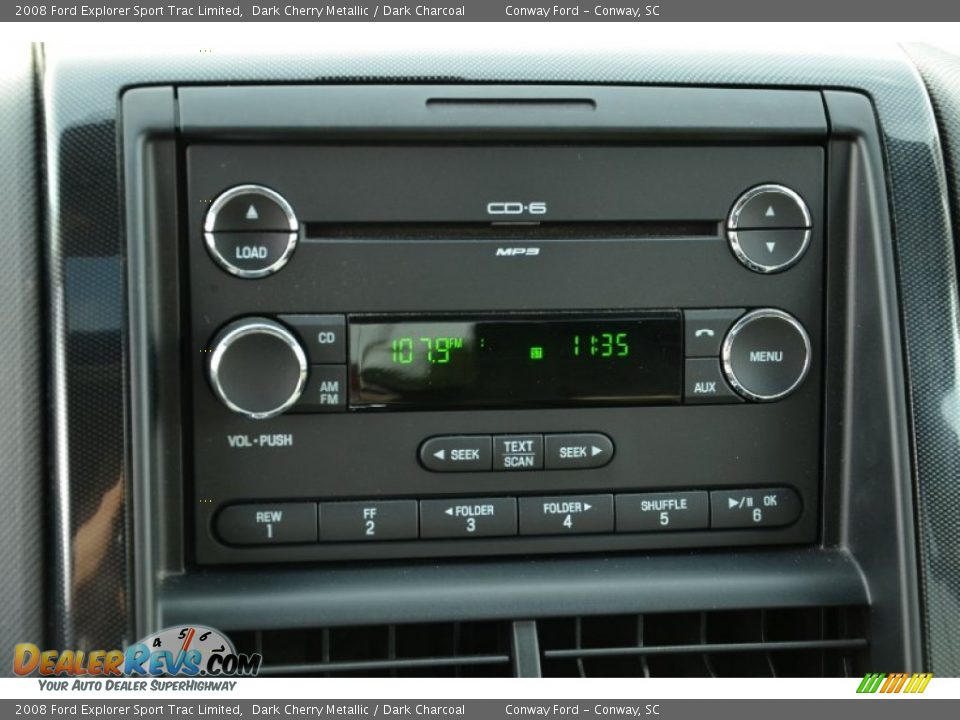 Audio System of 2008 Ford Explorer Sport Trac Limited Photo #21