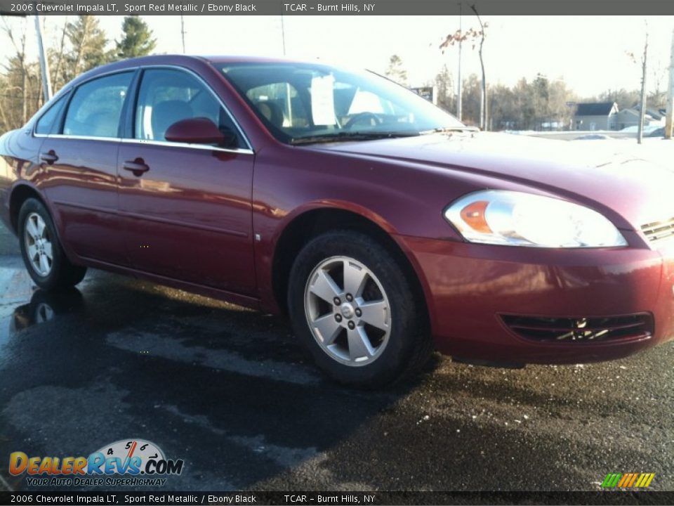 2006 Chevrolet Impala LT Sport Red Metallic / Ebony Black Photo #5