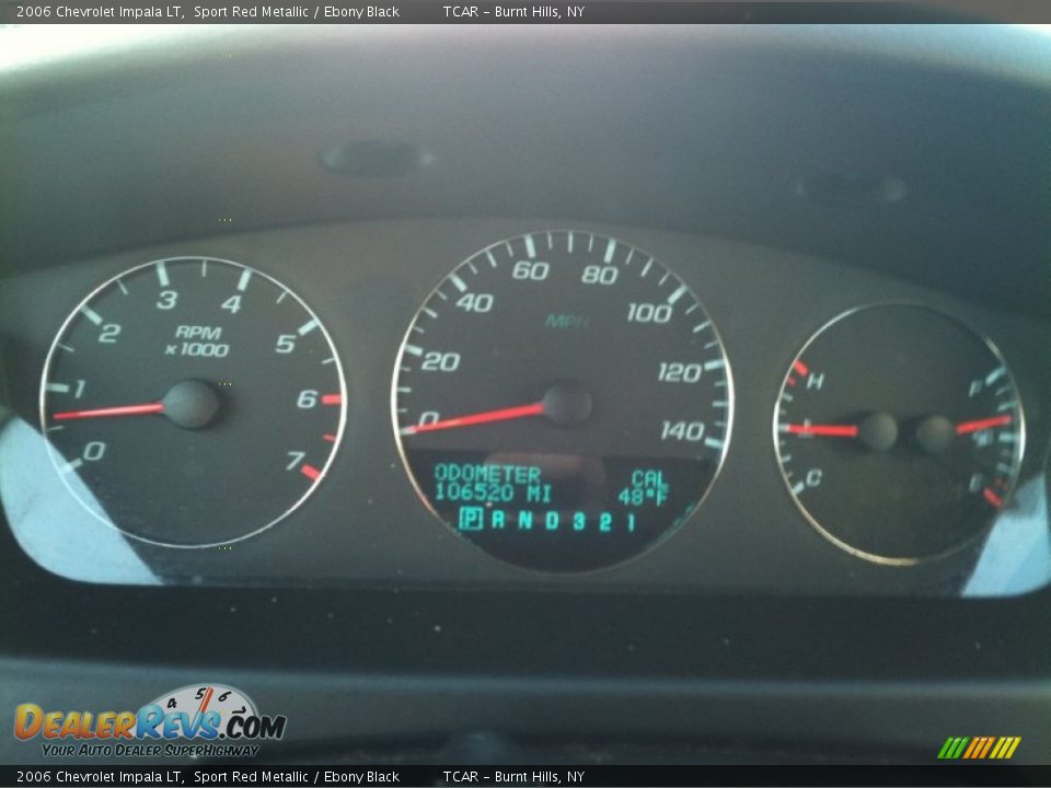 2006 Chevrolet Impala LT Sport Red Metallic / Ebony Black Photo #13