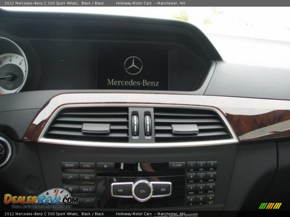 2012 Mercedes-Benz C 300 Sport 4Matic Black / Black Photo #10
