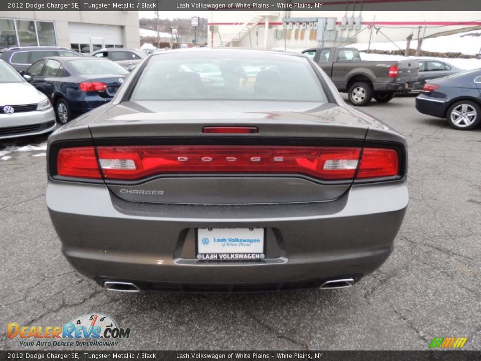 2012 Dodge Charger SE Tungsten Metallic / Black Photo #6