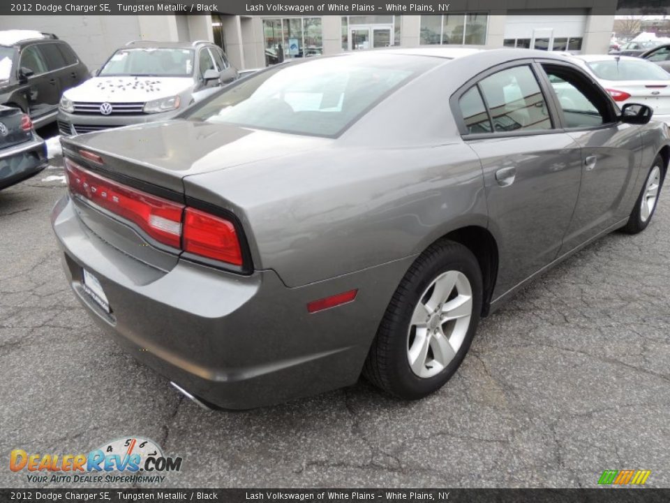 2012 Dodge Charger SE Tungsten Metallic / Black Photo #7