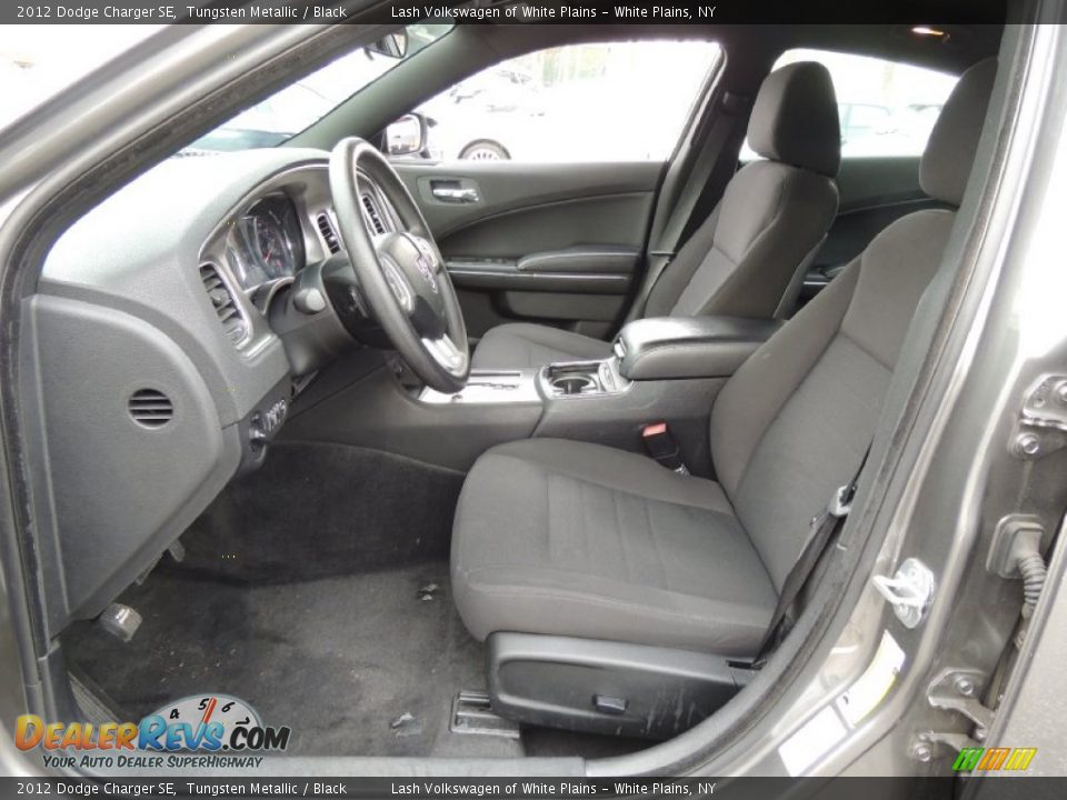 2012 Dodge Charger SE Tungsten Metallic / Black Photo #13