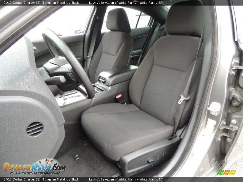 2012 Dodge Charger SE Tungsten Metallic / Black Photo #14