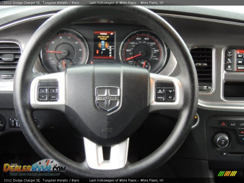 2012 Dodge Charger SE Tungsten Metallic / Black Photo #15